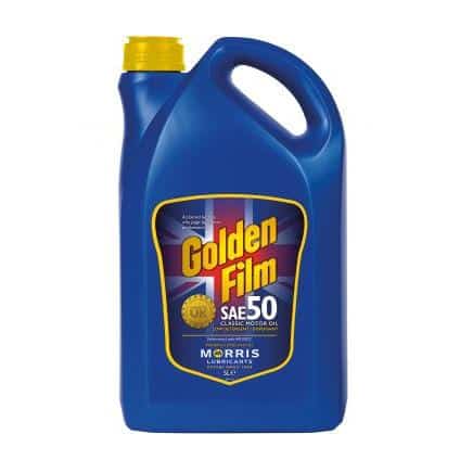 Morris Lubricants Golden Film SAE 50 Classic Motor Oil 5L