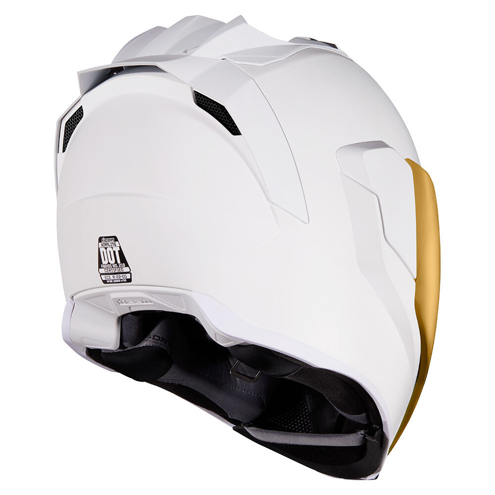Icon Airflite Peace Keeper White | DR Bikes