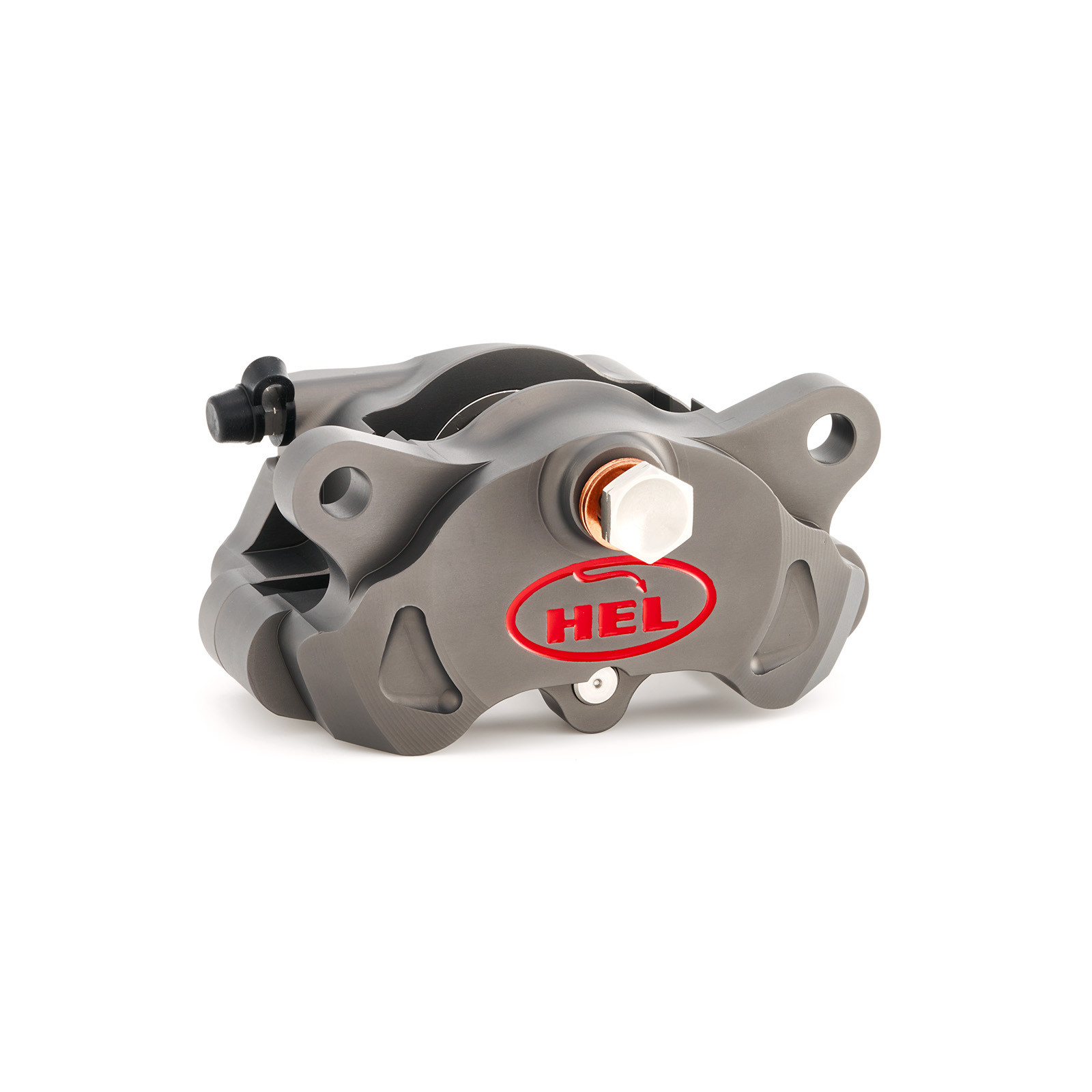 hel 84mm solid billet 2 piston rear axial brake caliper