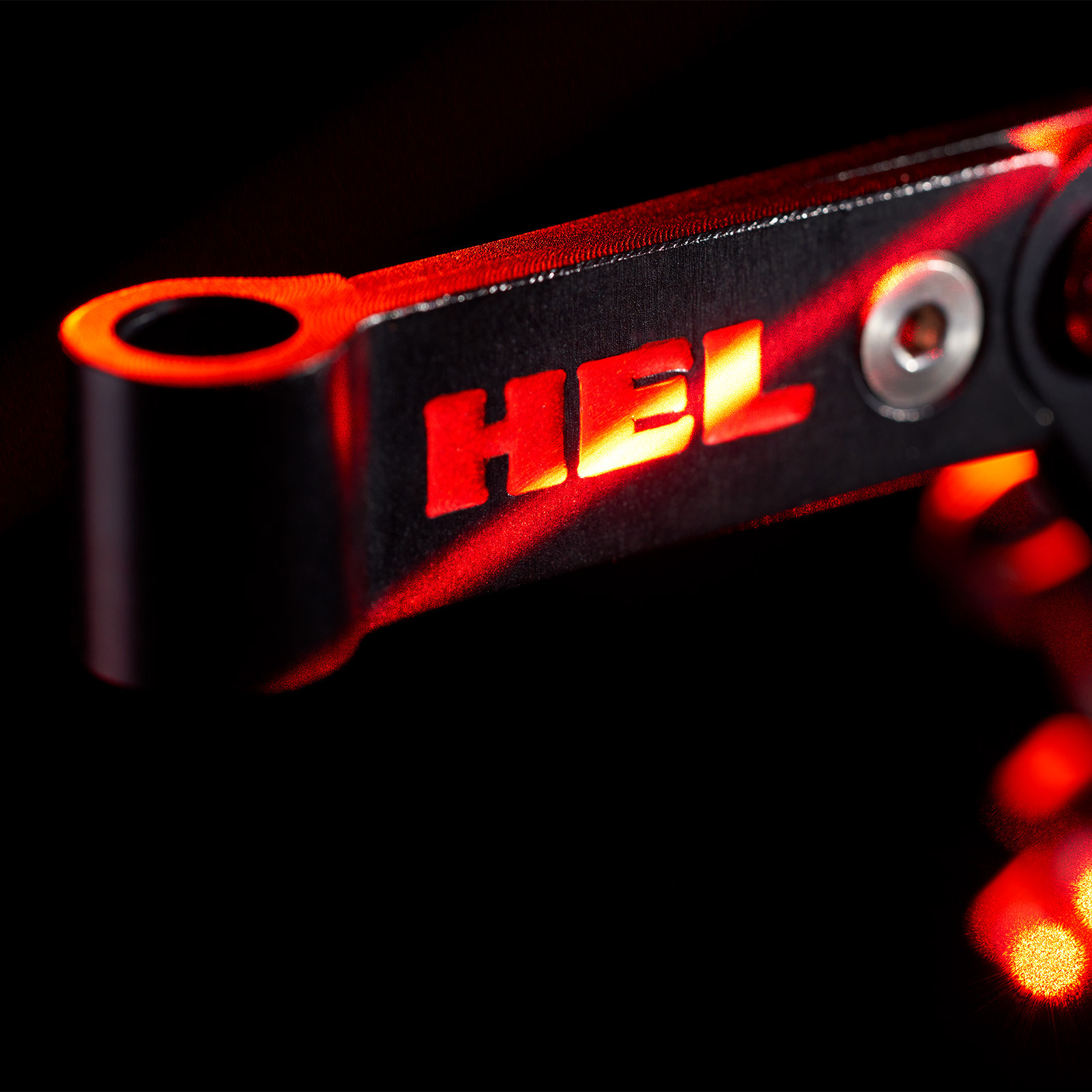 hel solid billet adjustable rear thumb brake