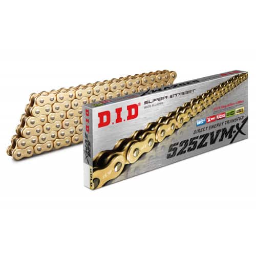 DID 525ZVM-X Gold Chain