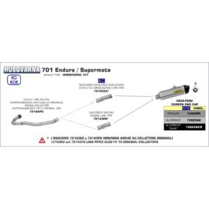 Husqvarna-701-Enduro-2017-2018-2019-2020-Arrow-Exhaust