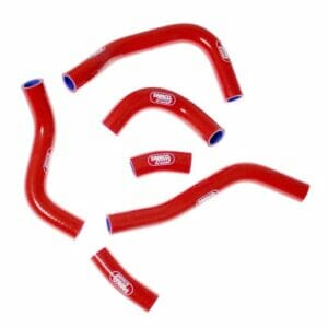 Honda CRF 450 R OEM 2013 2014 6 Piece Samco Sport Silicone Radiator Coolant Hose Kit