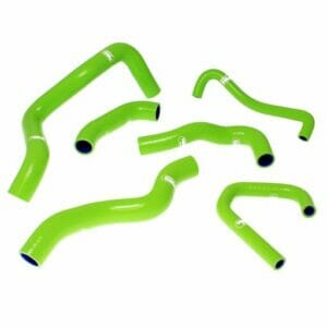 Kawasaki ZX 6R 2009-2023 6 Piece Samco Sport Silicone Radiator Coolant Hose Kit