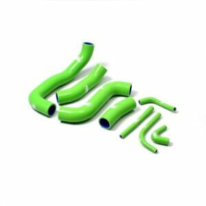 Kawasaki ZRX 1100 R With carb de icer - UK Spec 8 Piece Samco Sport Silicone Radiator Coolant Hose Kit