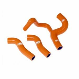 KTM 250 XCF-W Thermostat Bypass 2008-2011 3 Piece Samco Sport Silicone Radiator Coolant Hose Kit