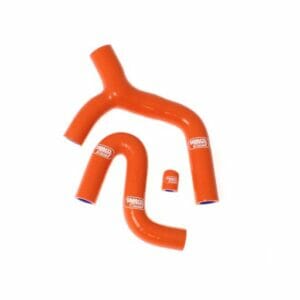 KTM 530 EXC F Thermostat Bypass 2008-2011 3 Piece Samco Sport Silicone Radiator Coolant Hose Kit