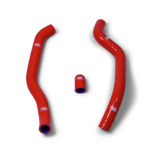 KTM 450 / 505 XC Thermostat Bypass Inc B/Cap 2008-2013 3 Piece Samco Sport Silicone Radiator Coolant Hose Kit
