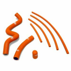KTM 390 RC Thermostat Bypass 2014-2021 7 Piece Samco Sport Silicone Radiator Coolant Hose Kit