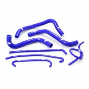 Suzuki GSX R 1000 K9 2009-2016 7 Piece Samco Sport Silicone Radiator Coolant Hose Kit