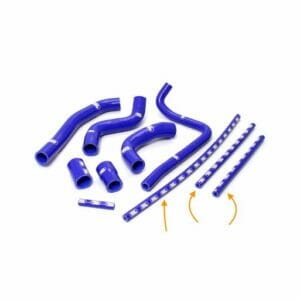 Yamaha YZF R1 2009-2014 10 Piece Samco Sport Silicone Radiator Coolant Hose Kit