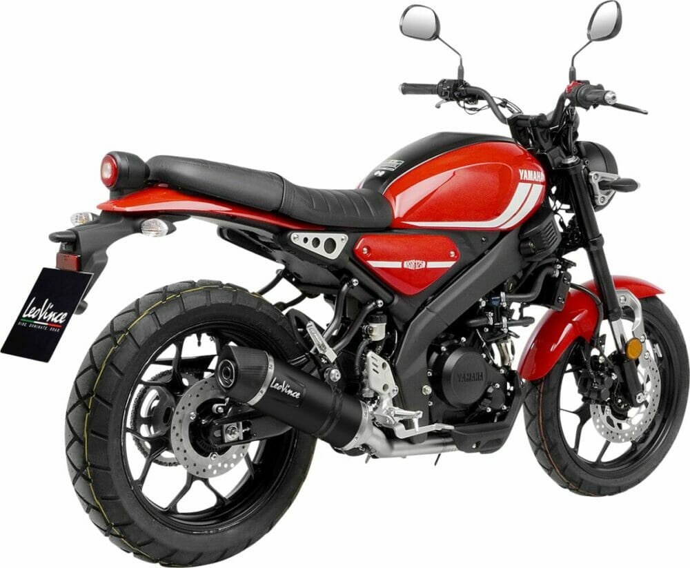 Yamaha XSR 125 2022-2023 Leo Vince LV One Evo Black Edition Full-System ...