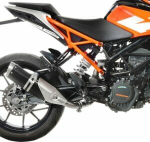 KTM DUKE 125 ABS 2017-2020 Leo Vince Cat Eliminator Link Pipe 8086