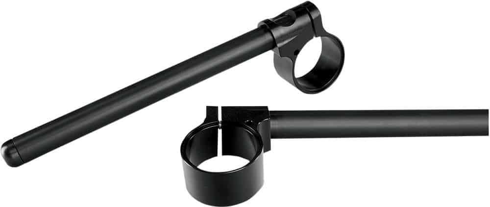 Triumph Thruxton R Renthal Handlebars Triumph THRUXTON 865 CARB 2004-2007 TRW Clip-On Handlebars MCL45EC | DR ...