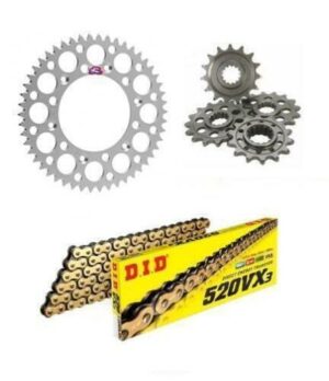 yamaha 350 raptor 2006 2011 renthal & did vxgb chain & sprocket kit
