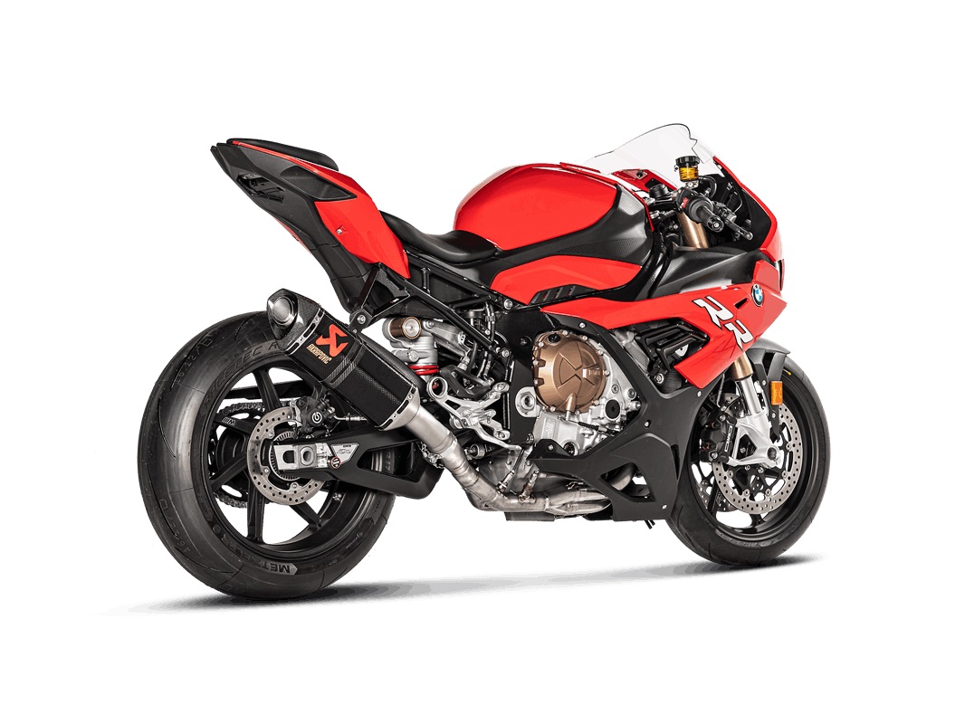 BMW S1000RR 2019-2023 Akrapovic Full System (Carbon Silencer ...