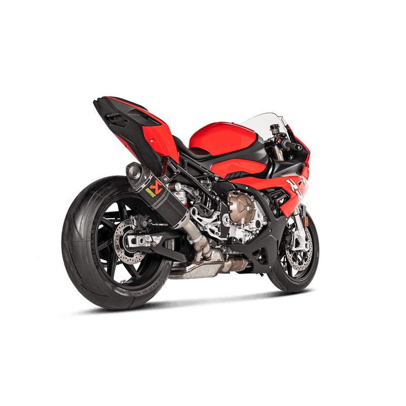 BMW S1000RR 2019-2024 Akrapovic Carbon Silencer Slip-On Kit - Race. If ...