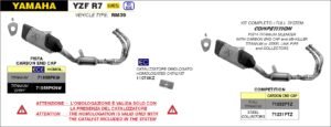 ktm 890 adventure 2021 2022 2023 arrow exhaust (copy)