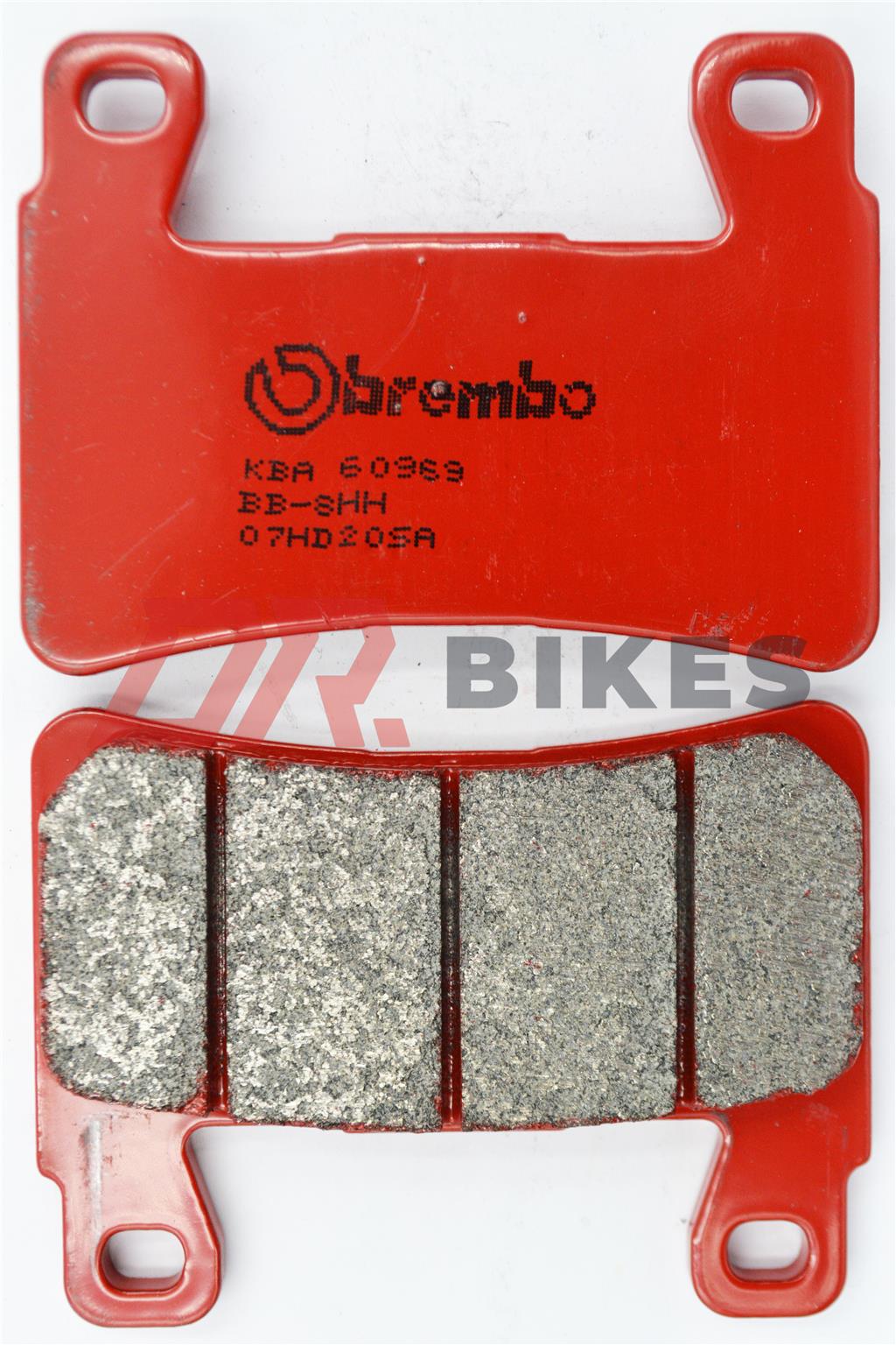 Harley Davidson 1200 XR 2008+ Brembo SA Sintered Front Brake Pads