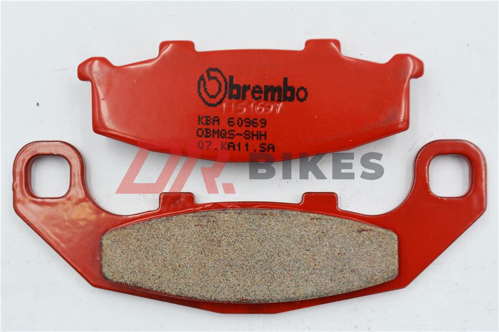 Kawasaki ZX-4 400 1988 1989 Brembo SA Sintered Front Brake Pads