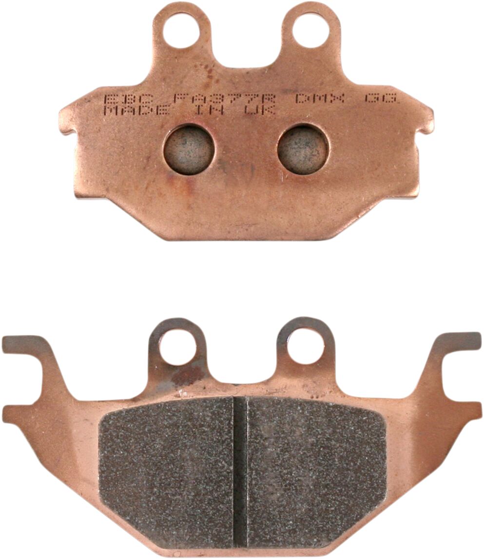 Quadzilla X7R 2010-2011 EBC Front Long-Life Sintered "R" Brake Pads FA377R