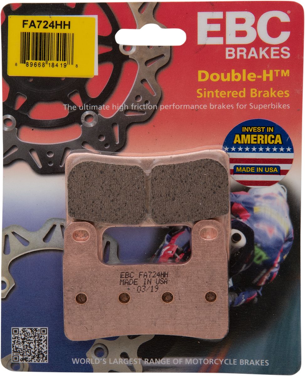 Bmw R 1250 GS 2019-2022 EBC Front Sintered "HH" Brake Pads FA724HH