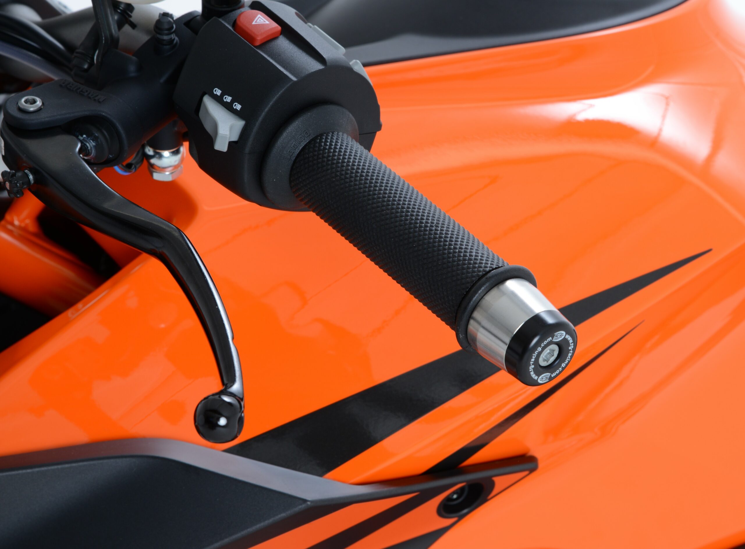 KTM 690 Duke R 2013-2018 R&G Bar End Sliders BE0060BK