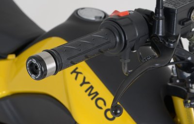 Kymco K-PIPE 2013-2016 R&G Bar End Sliders BE0069BK