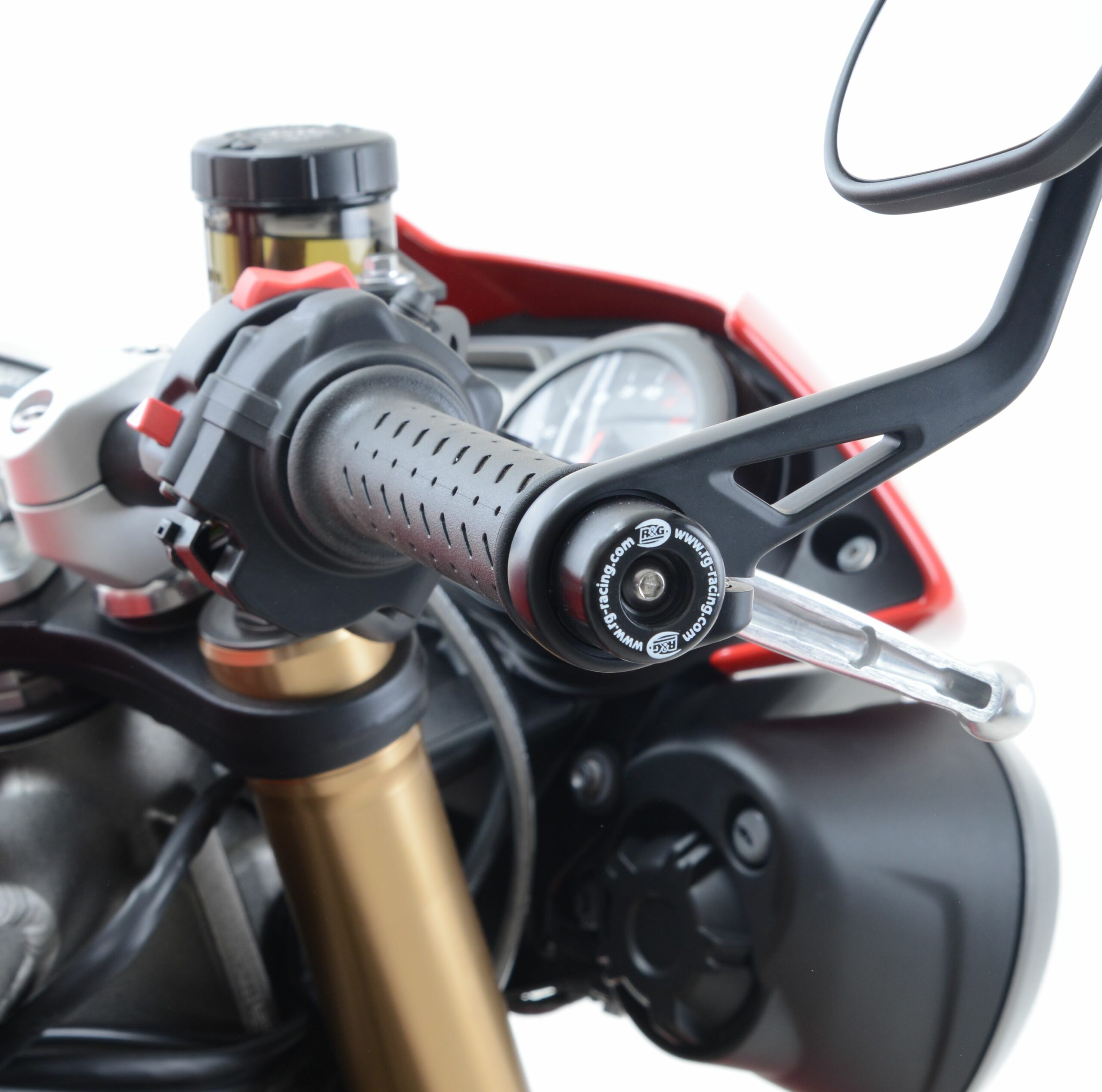 Triumph Speed Triple R 2016 R&G Bar End Sliders BE0102BK