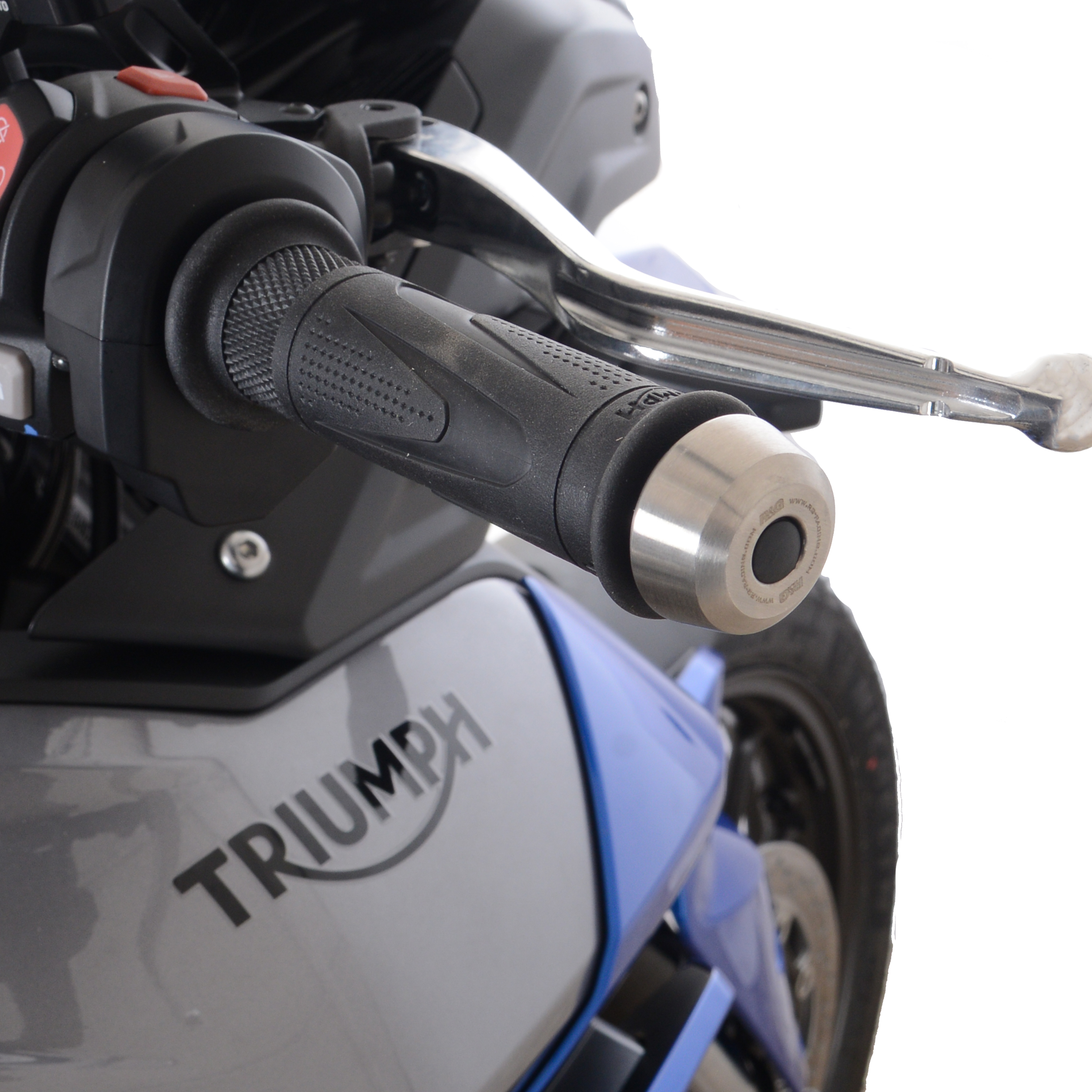 Triumph Speed Triple 1200 RS 2021-2023 R&G Bar Ends (Stainless Steel) BE0161SS