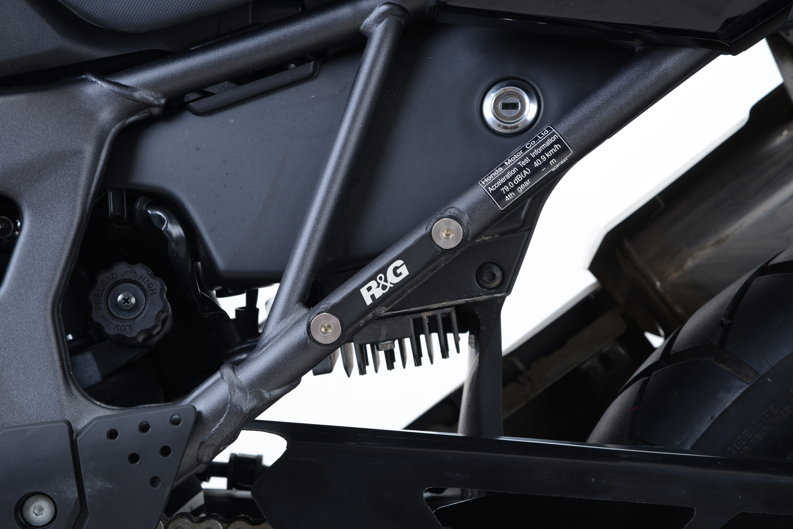 Honda CRF1000L - Africa Twin 2016-2019 R&G Blanking Plates BLP0051BK
