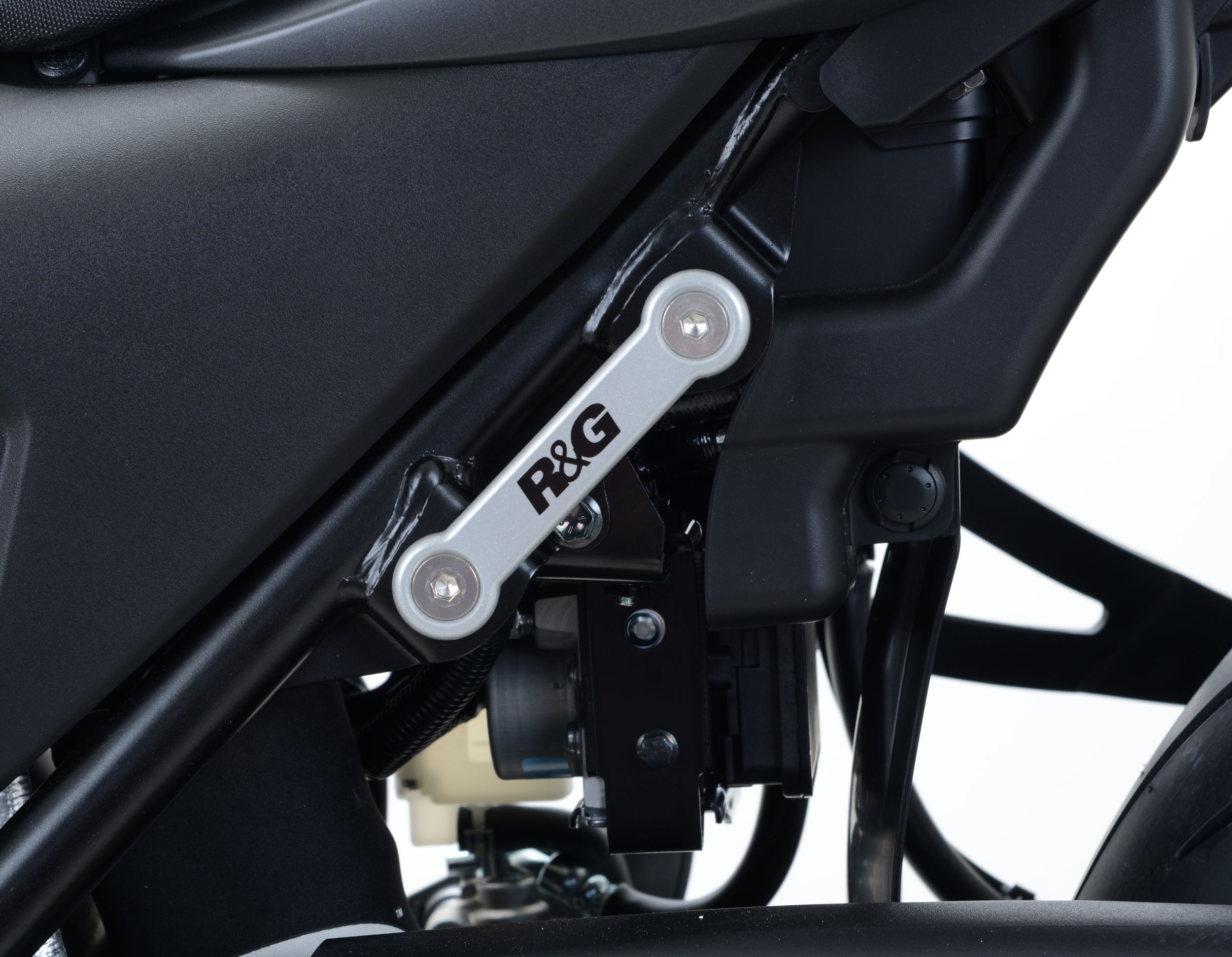Suzuki SV650 Unfaired 2023 R&G Blanking Plates BLP0058BK