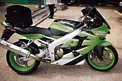 Kawasaki ZX6-R 1998-2023 R&G Crash Protectors - Classic Style CP0021BL