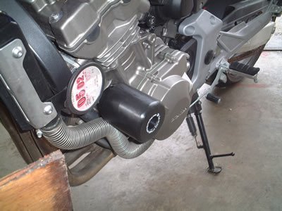 Honda CB900 Hornet 1998 R&G Crash Protectors - Classic Style CP0055BL