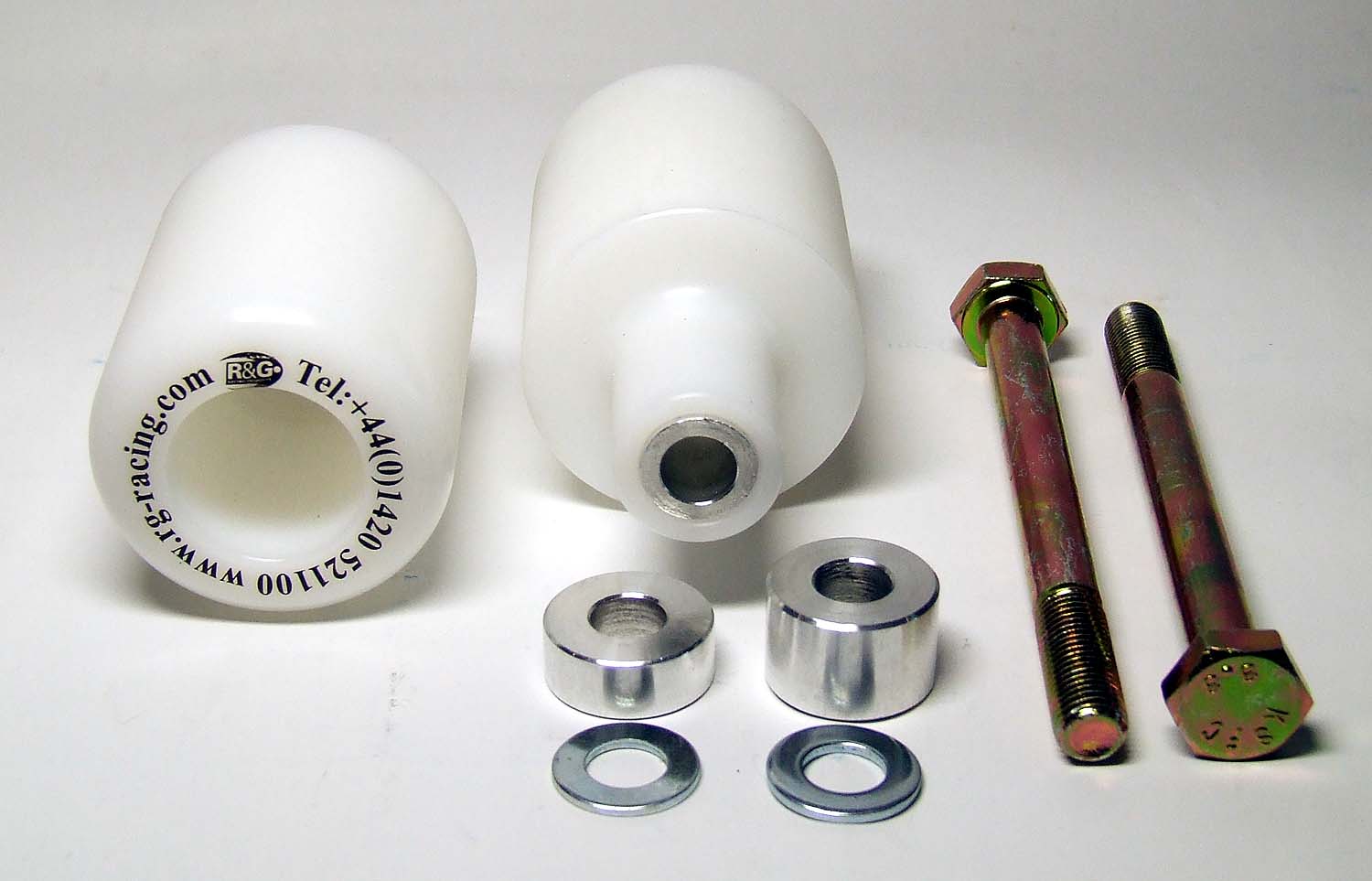 Suzuki GSX1300R Hayabusa 2016 R&G Crash Protectors - Classic Style CP0063WH