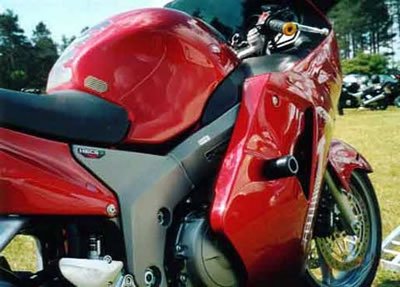 Honda CBR1100 Blackbird 2013 R&G Crash Protectors - Classic Style CP0071BL