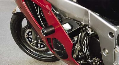 Kawasaki ZX6-R 1995-2023 R&G Crash Protectors - Classic Style CP0072BL