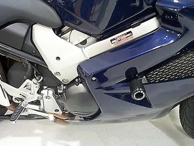 Honda VFR800 v-tec 2002-2013 R&G Crash Protectors - Classic Style CP0073BL
