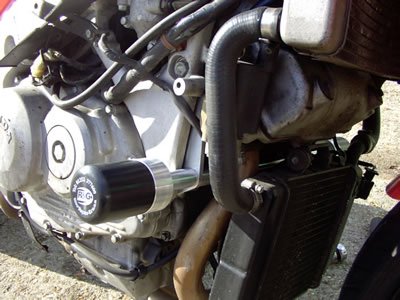 Honda RVF400 (NC35) 2003 R&G Crash Protectors - Classic Style CP0079BL