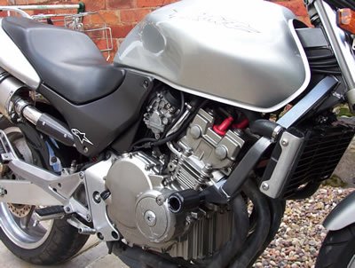 Honda CB250 Hornet 2006 R&G Crash Protectors - Classic Style CP0087BL