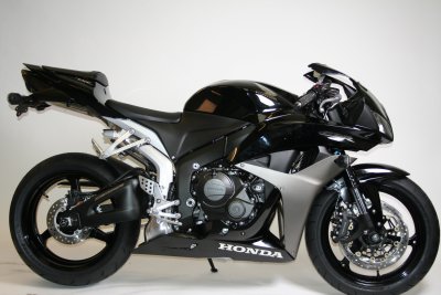 Honda CBR600RR 2007-2008 R&G Crash Protectors - Aero Style CP0199BL