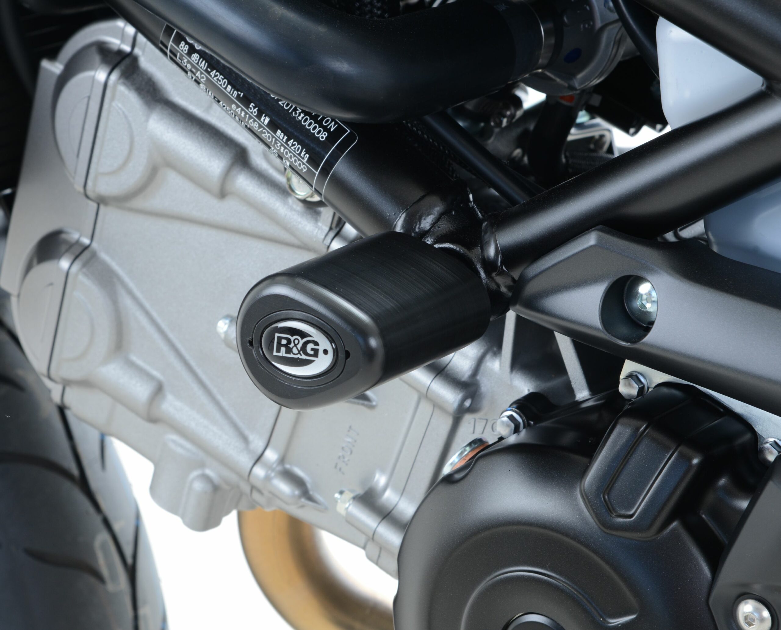 Suzuki SV650X 2018-2023 R&G Crash Protectors - Aero Style CP0255BL