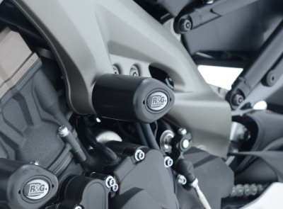 Yamaha MT-09 (FZ-09) 2013-2020 R&G Crash Protectors CP0355BL