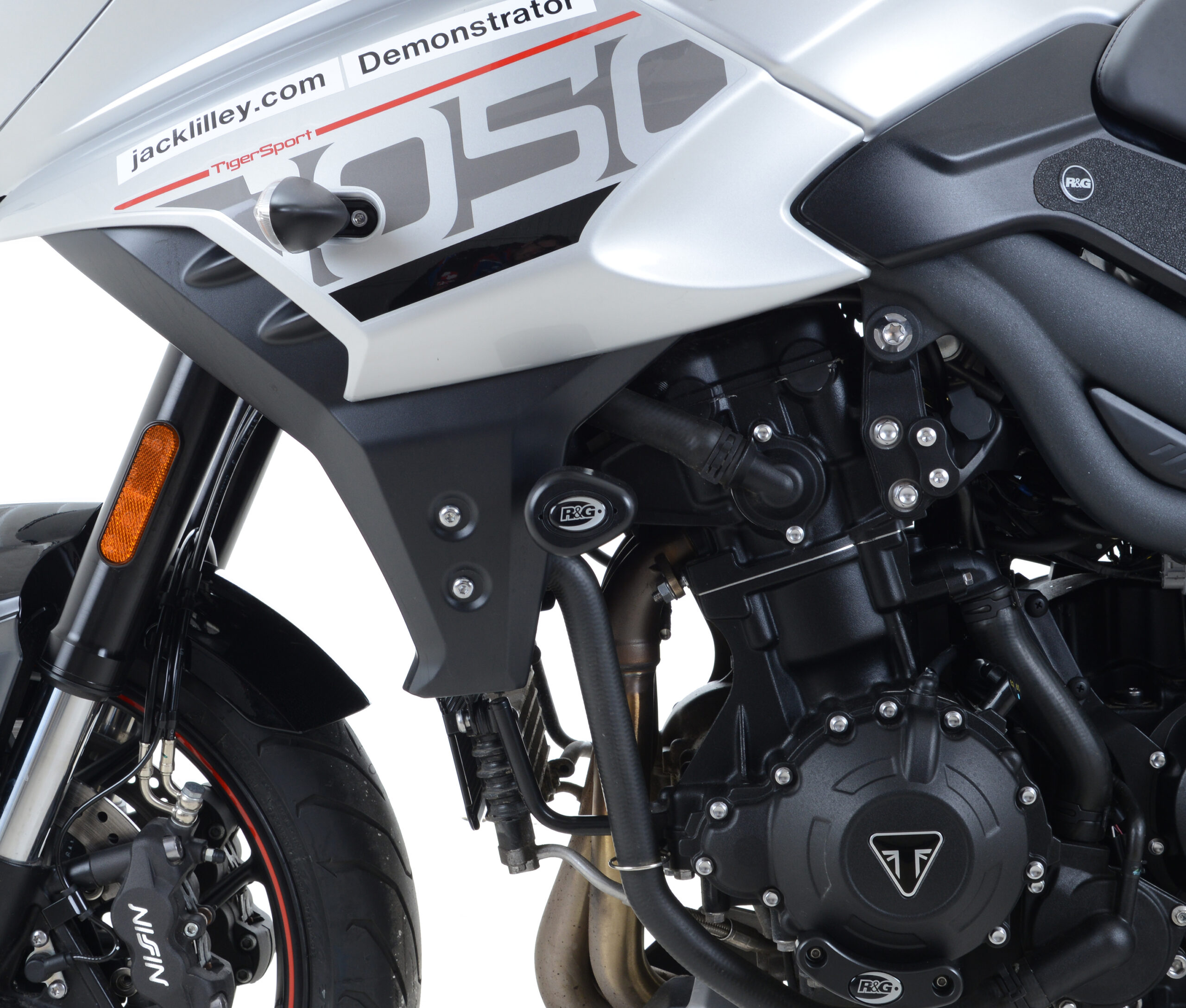 Triumph Tiger 1050 Sport 2016-2018 R&G Crash Protectors CP0409BL