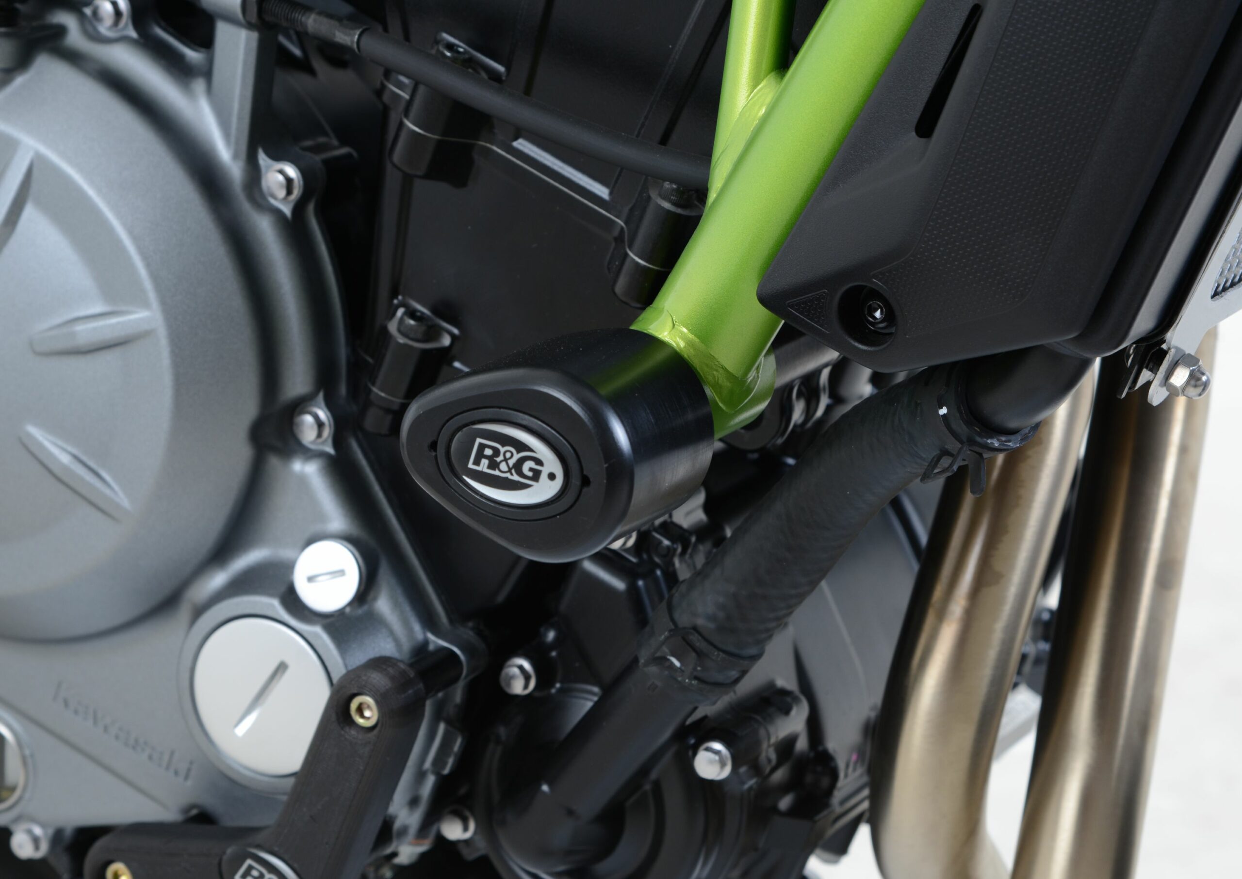 Kawasaki Ninja 650 2017-2023 R&G Crash Protectors CP0416BL
