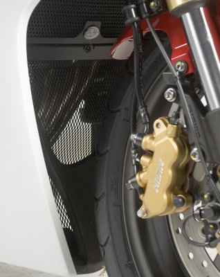 Honda CBR600F 2011-2014 R&G Downpipe Grilles DG0005BK