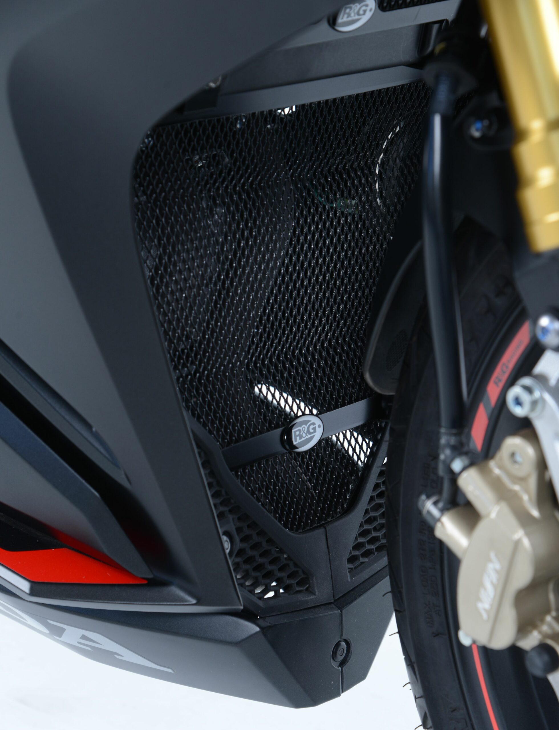 Honda CBR250RR 2017-2020 R&G Downpipe Grilles DG0024BK