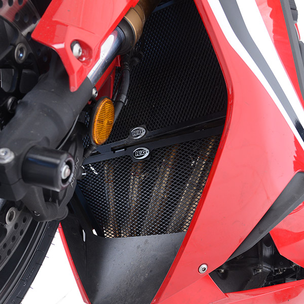 Honda CBR650R 2019-2023 R&G Downpipe Grilles DG0033BK