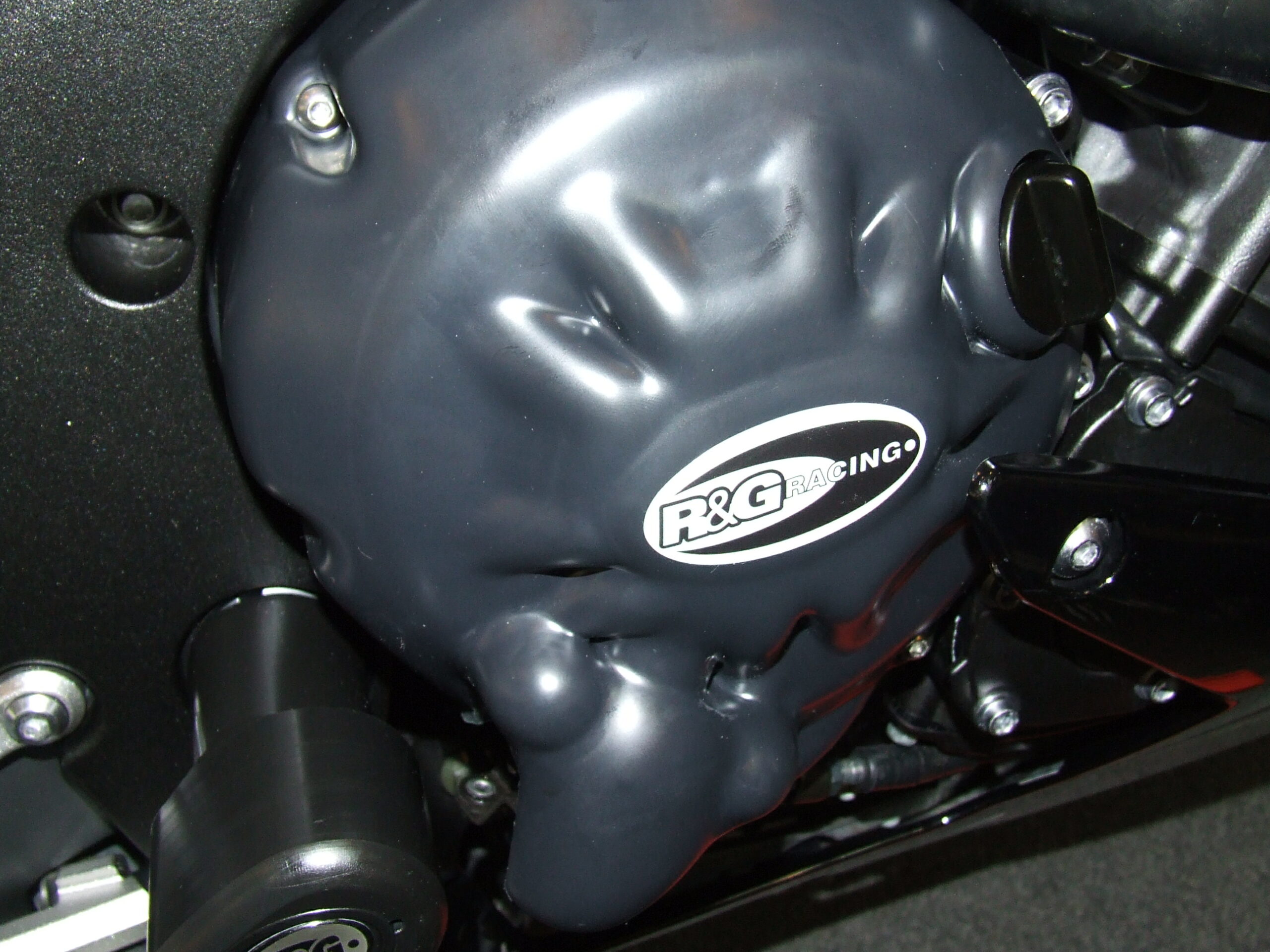 Yamaha YZF-R1 2007-2008 R&G Engine Case Cover ECC0027BK