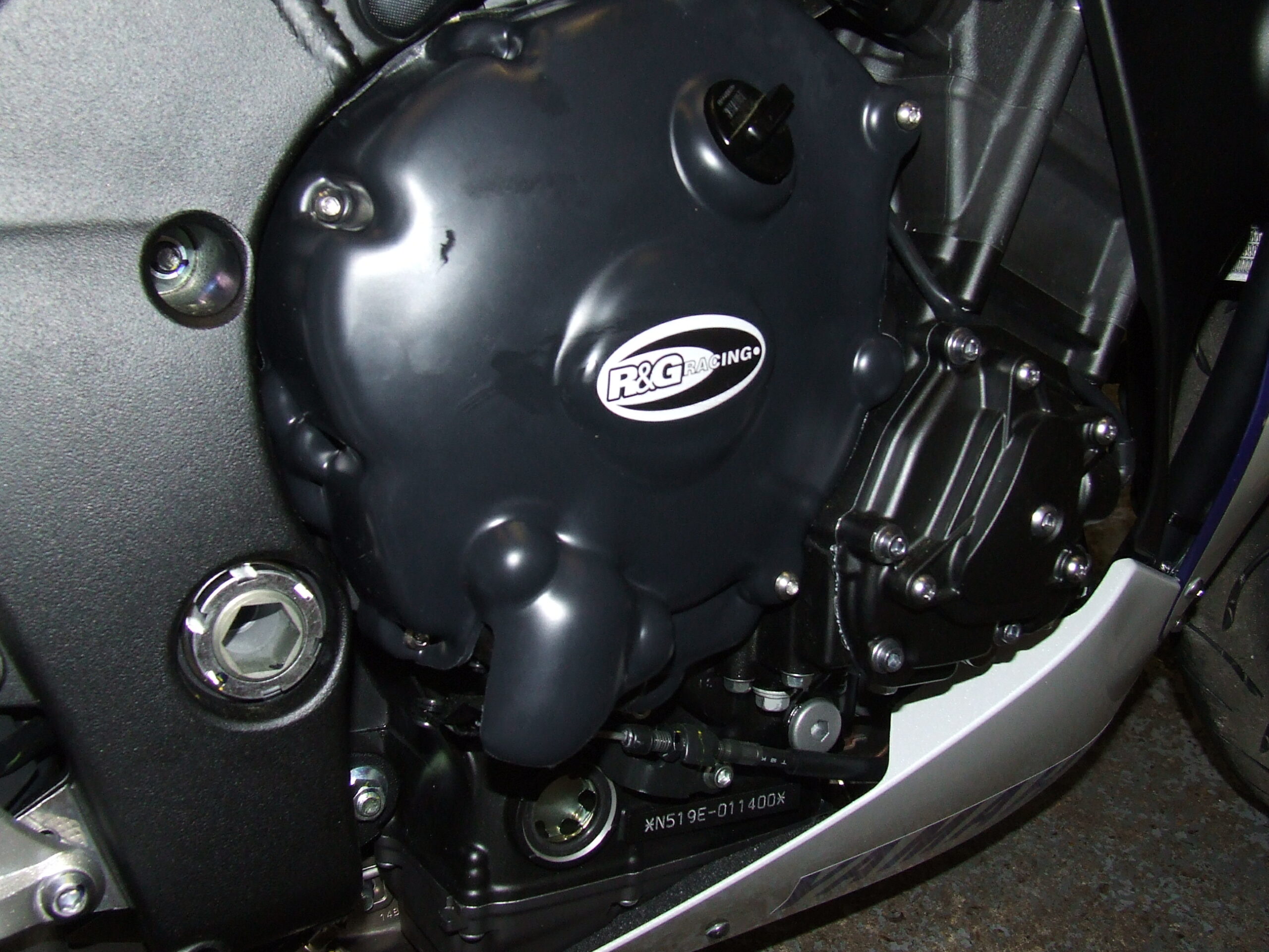 Yamaha YZF-R1 2009-2014 R&G Engine Case Cover ECC0030BK